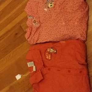 2 vintage Tweety Bird button up shirts plus size 22/24